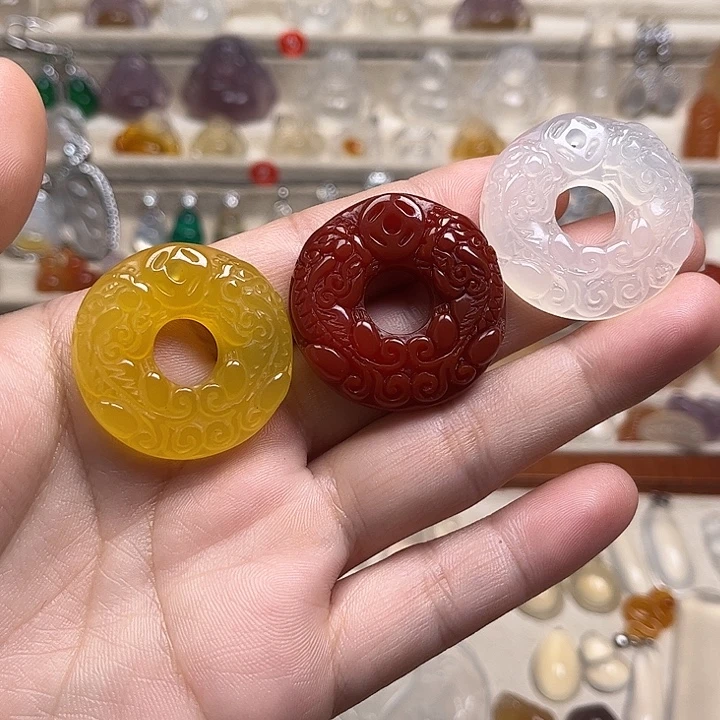 玛瑙/玉髓未镶嵌颈饰拍一发一