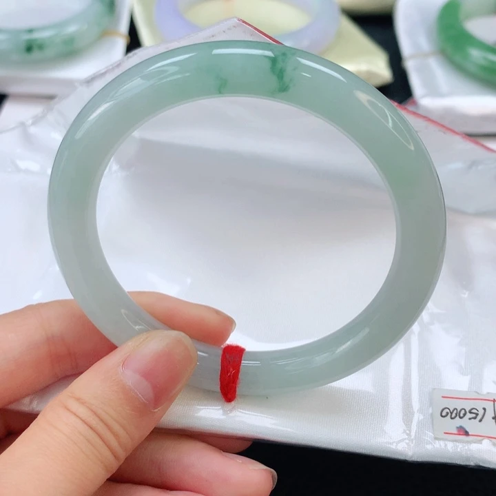 翡翠手镯未镶嵌翡翠手镯圆56.3