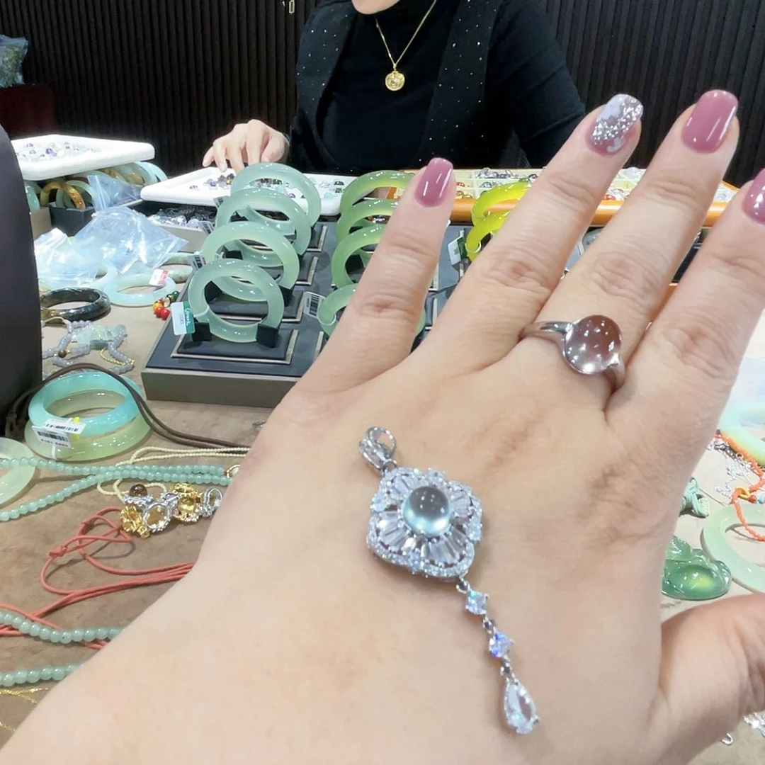 蛇纹石玉手镯未镶嵌W*