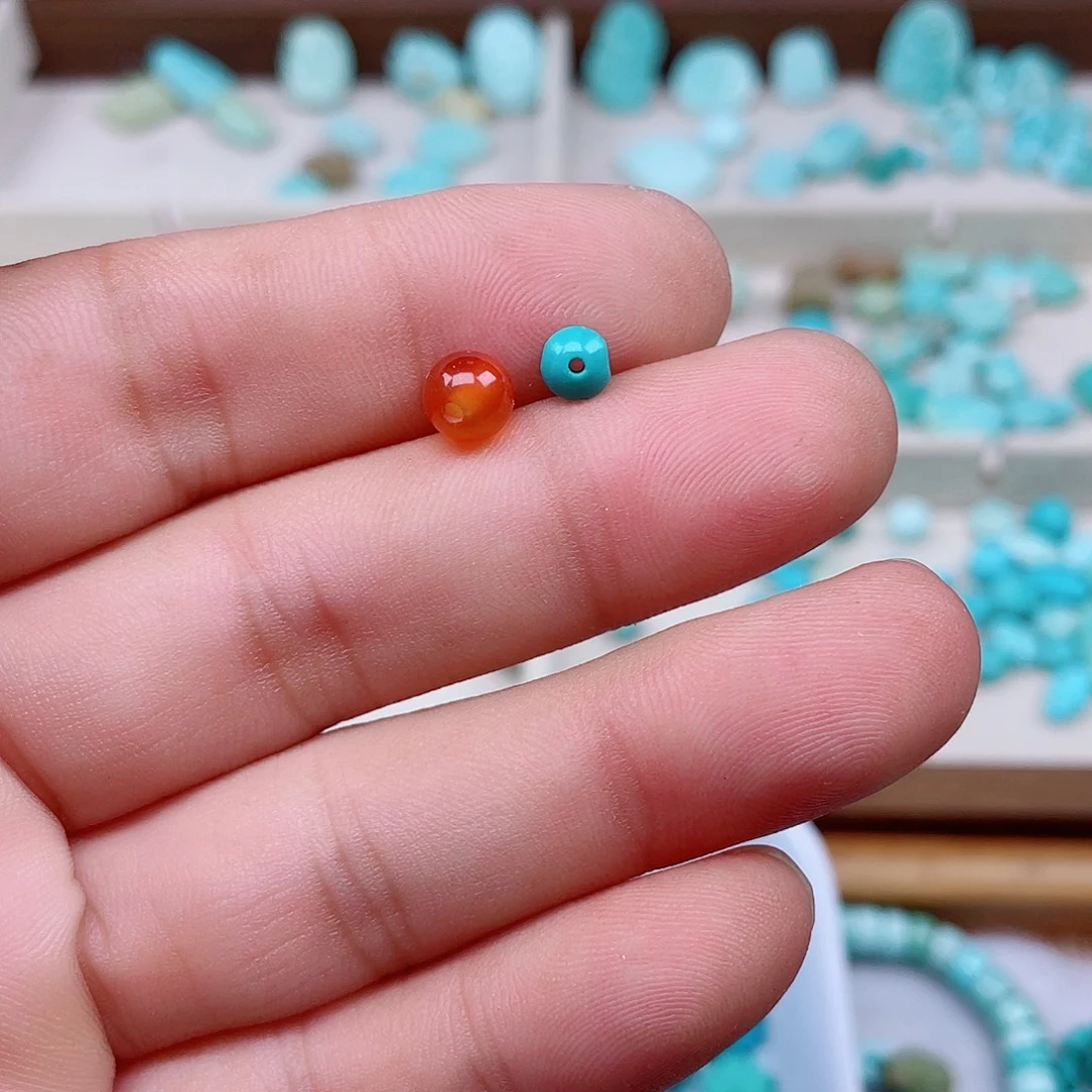 南红玛瑙未镶嵌颈饰394