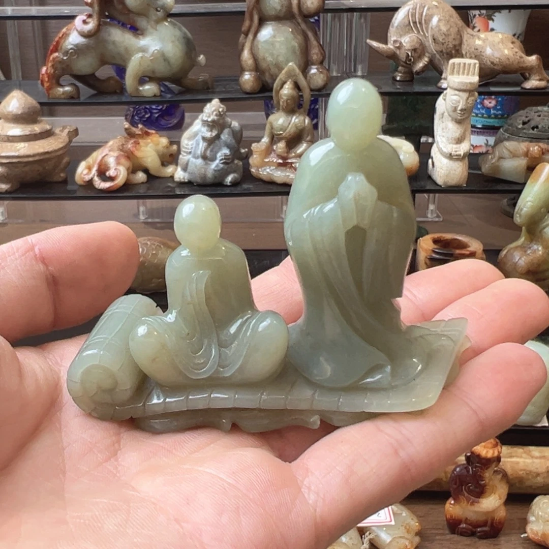 和田玉（糖玉）未镶嵌挂件