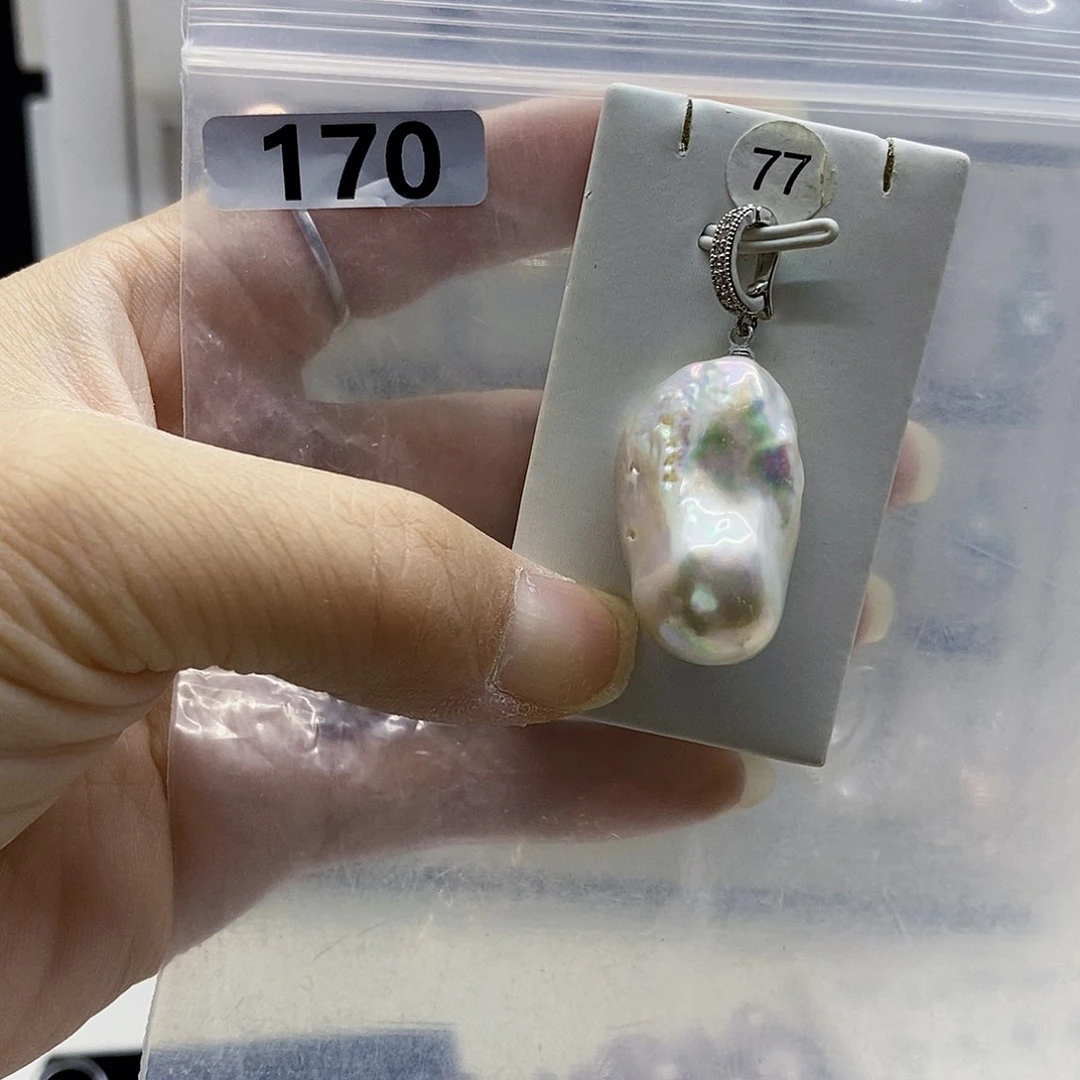 颈饰合金淡水珍珠