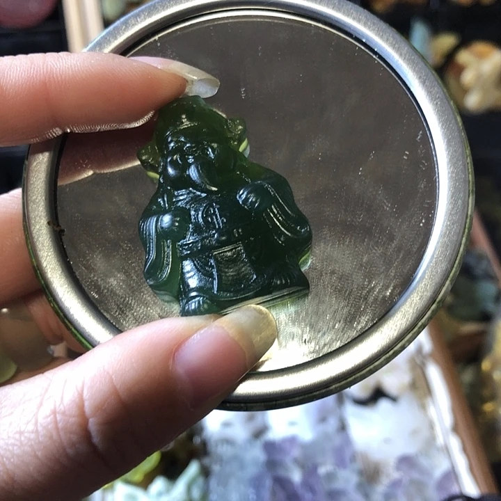 岫玉未镶嵌岫玉挂件