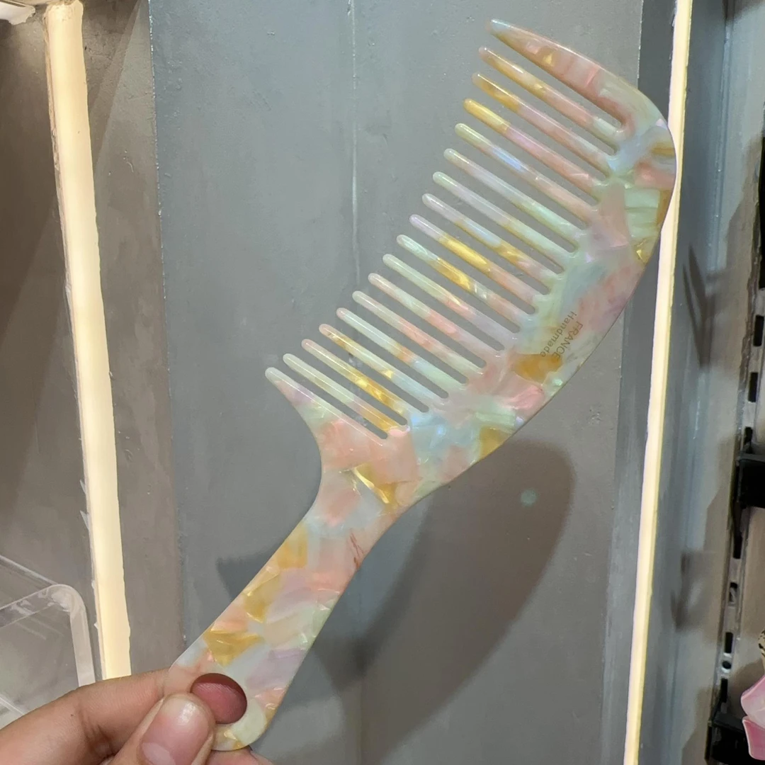 E158高级糖果色大梳子款