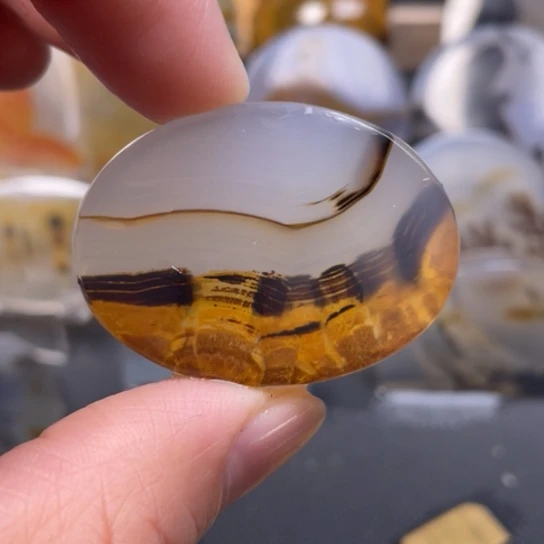 玛瑙/玉髓吊坠(不含链)未镶嵌