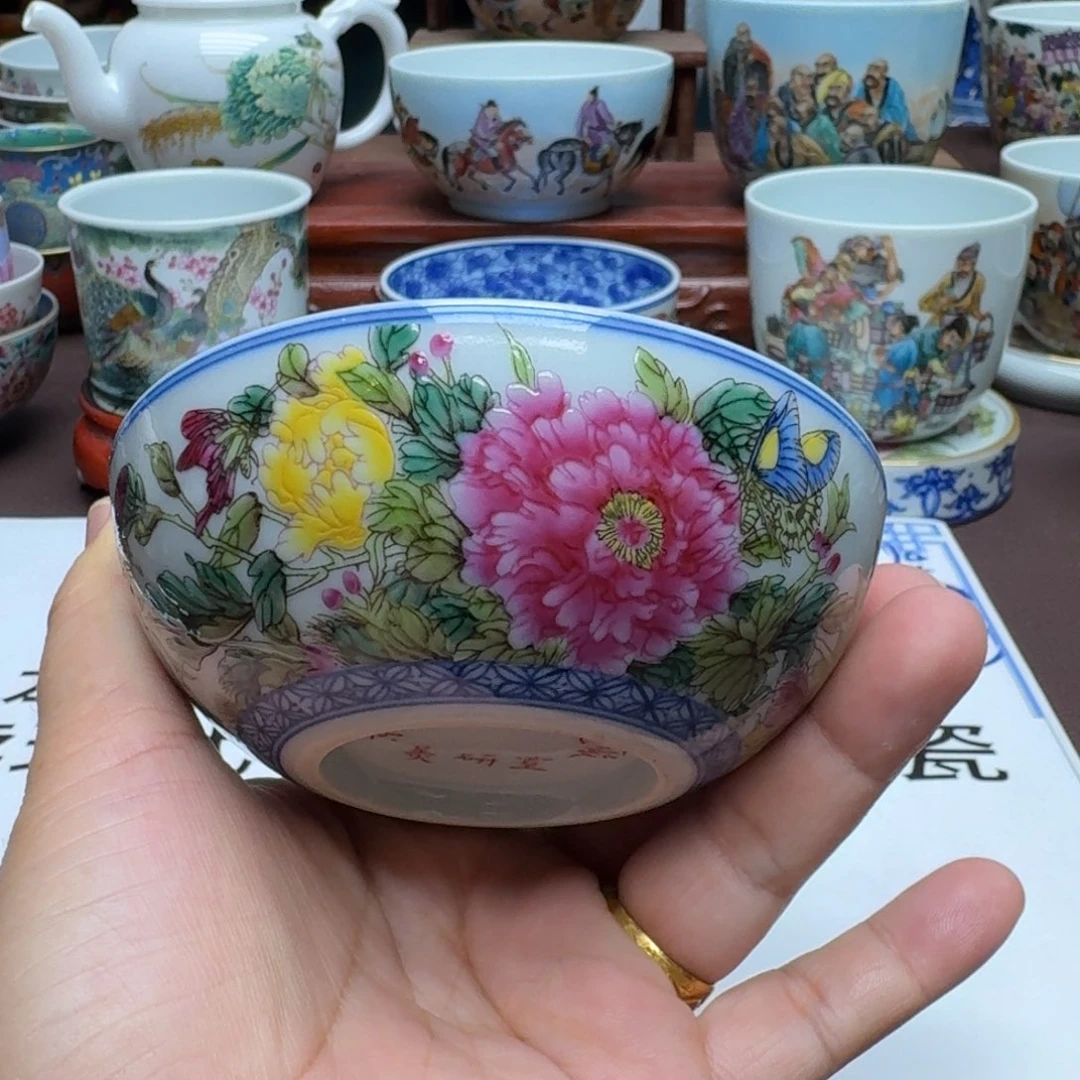 景德镇手工手绘展示