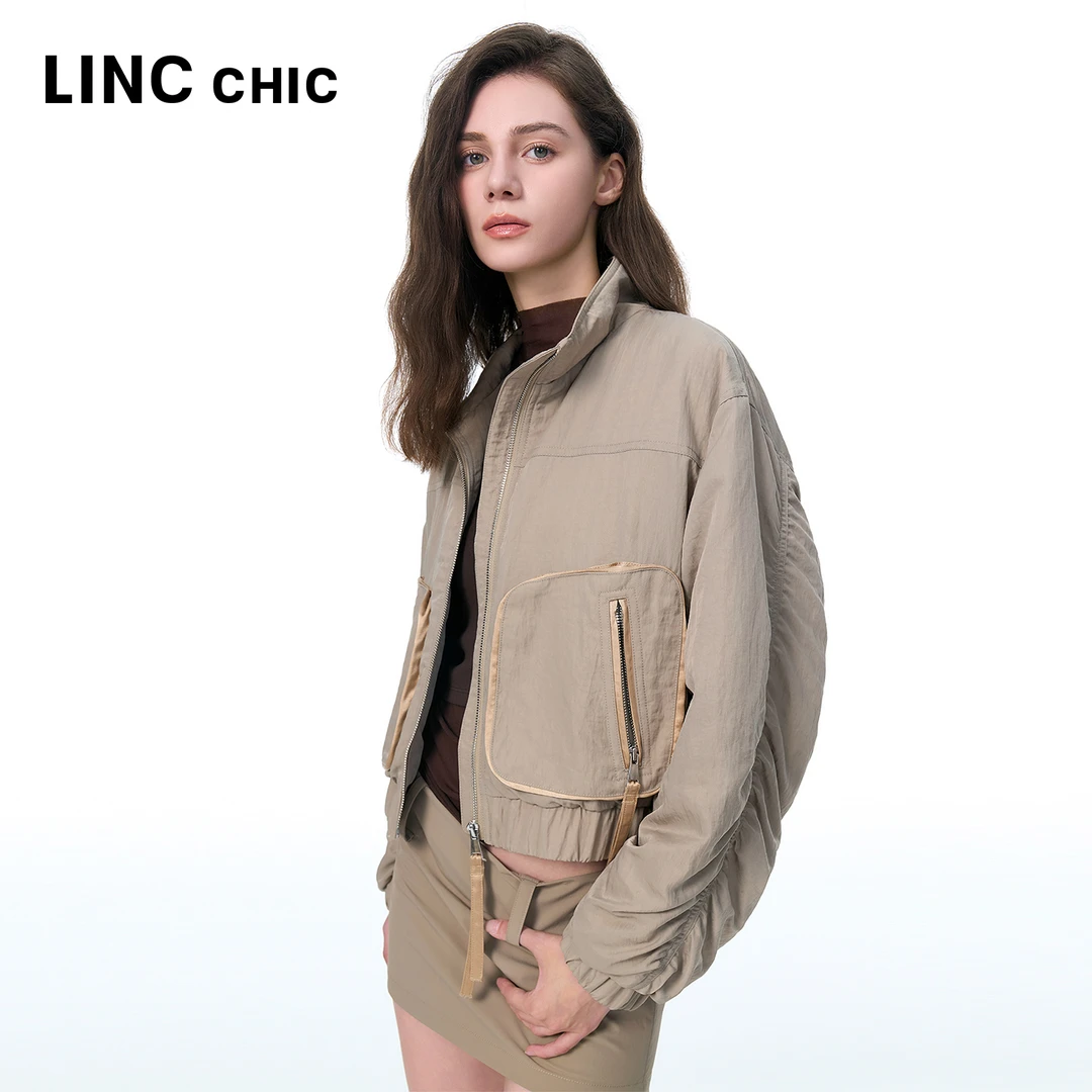 LINCCHIC/金羽杰轻奢工装机能夹克轻羽绒Y25801043