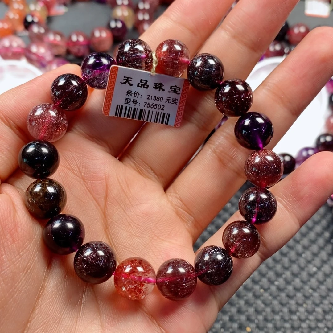 手链未镶嵌水晶黑加仑超七756502