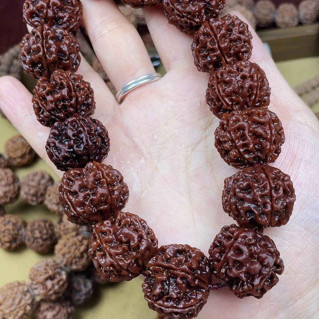 金刚菩提手串23蜂窝双口粗筋爆肉五瓣梅花