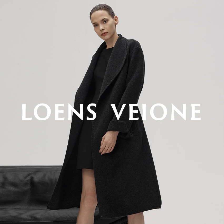 LOENS VEIONE/罗拉【山羊绒】托斯卡纳初剪绵羊毛大衣24CVDK0024Y