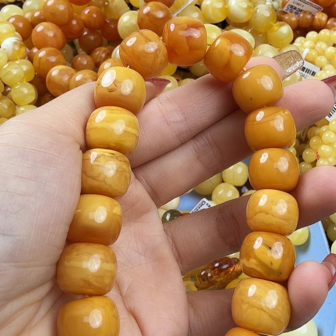 琥珀未镶嵌珠宝奇石