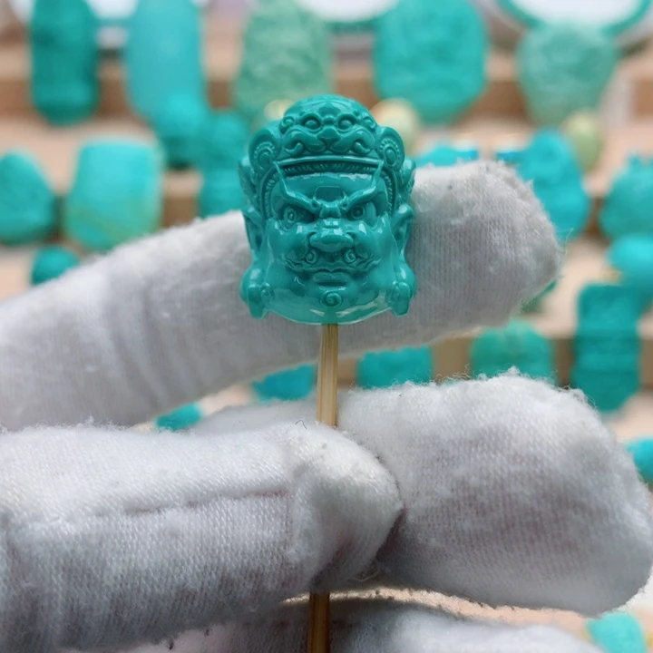 绿松石未镶嵌配饰