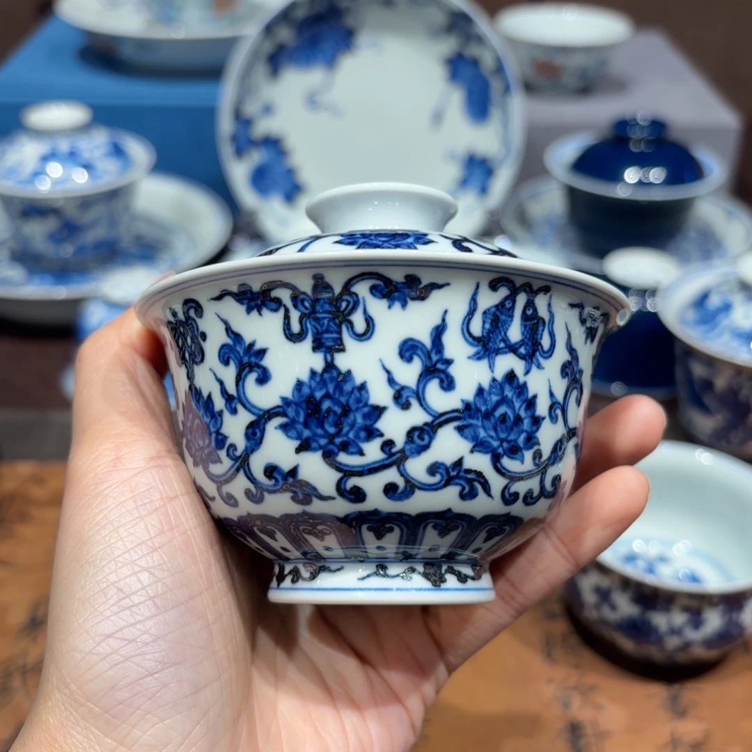 瓷片景德镇纯手工手绘