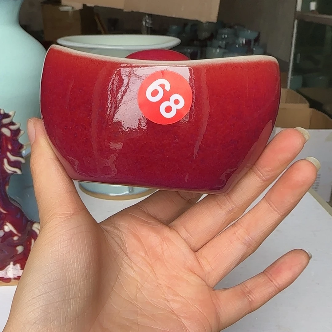 陶摆件郑家钧窑微瑕