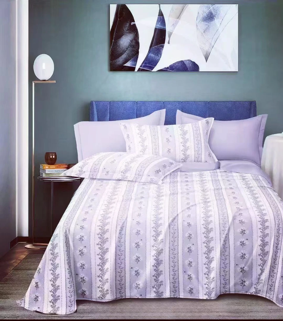 山东正宗加厚加密双径双纬老粗布 四季可用紫色条纹