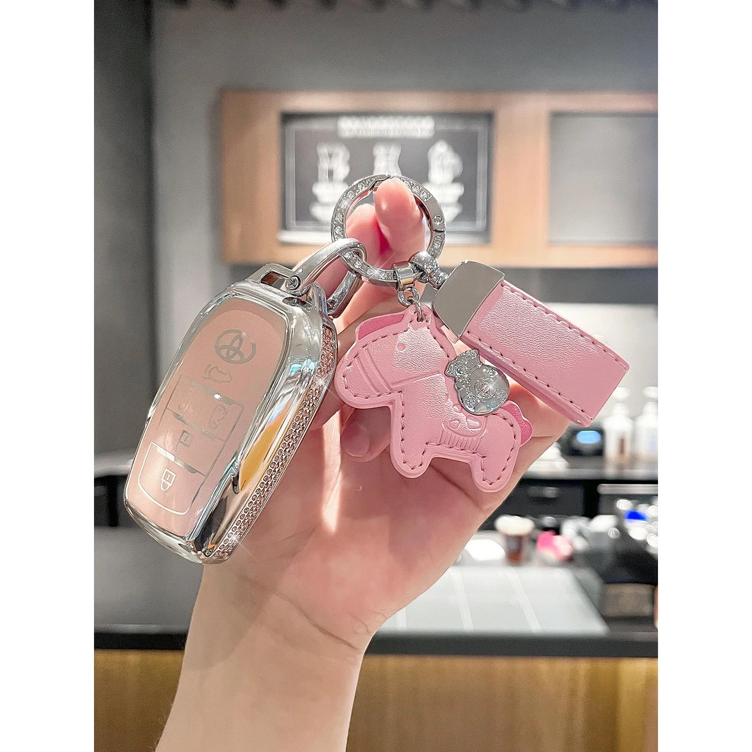 适用丰田塞纳钥匙套新格瑞维亚国产赛那埃尔法威尔法车包扣壳男女