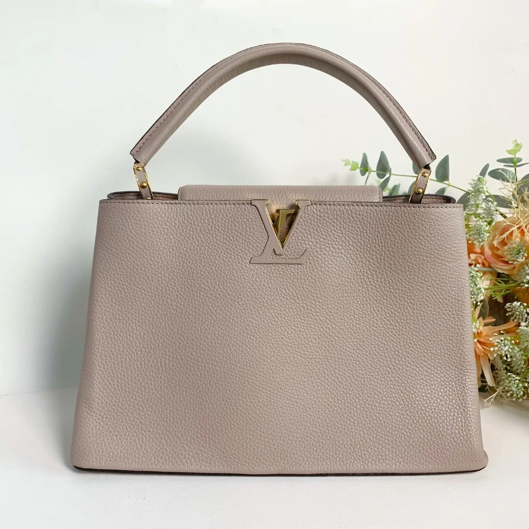 99新 LouisVuitton/路易威登 【99新】lv capucines 贵价大象灰
