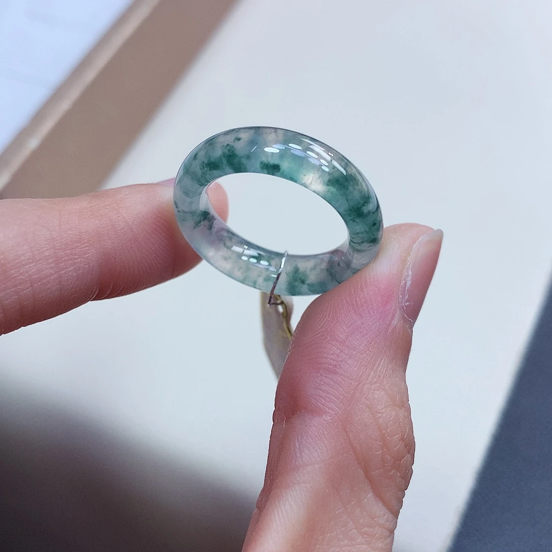 翡翠戒指未镶嵌14-15号