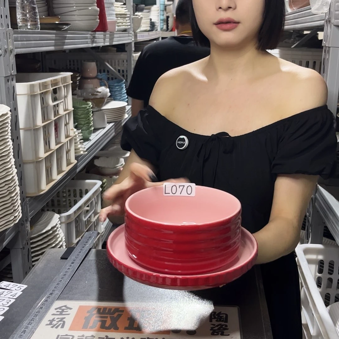 瓷片070                   2碗2盘