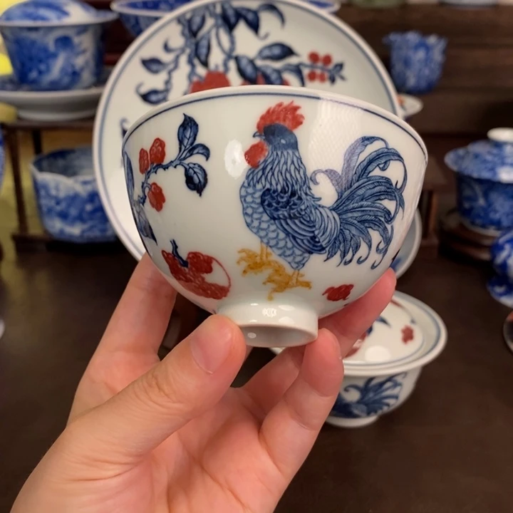 景德镇陶瓷手工手绘