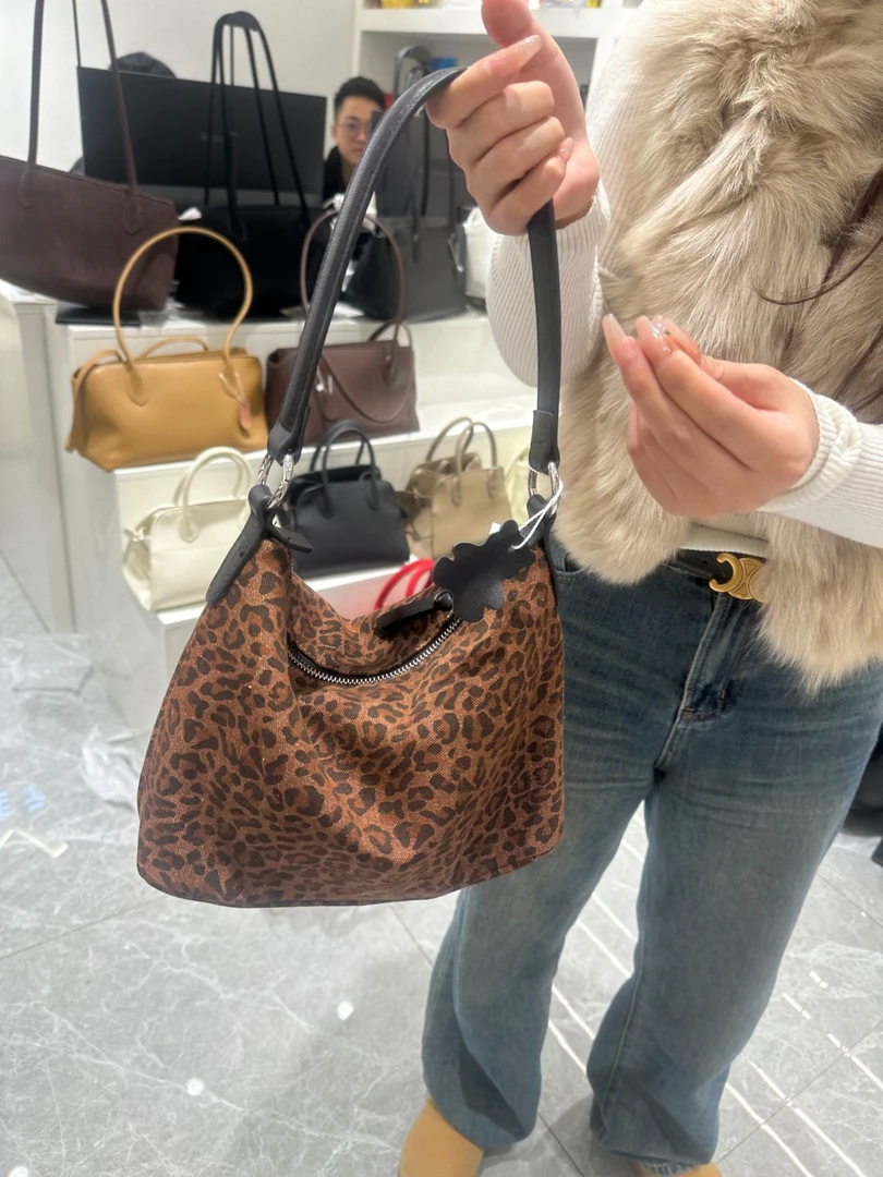 YUSHA/高档豹纹手提包-22264-1