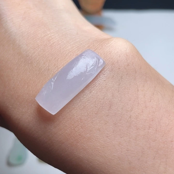 定制翡翠未镶嵌天然翡翠A货手牌