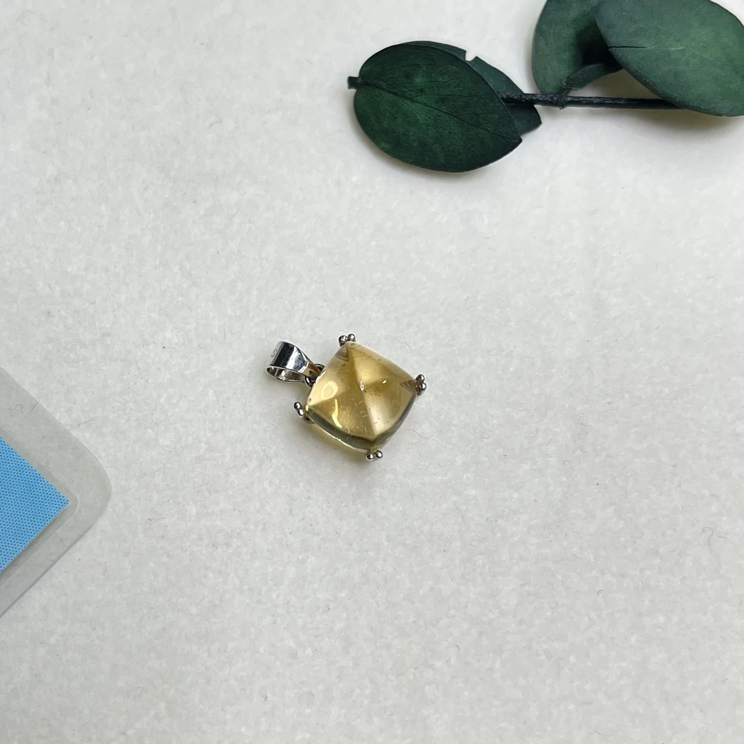 全新未使用  【六六中古】孤品s925水晶吊坠aw9807