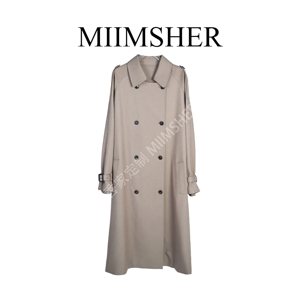 秋日心动嵿奢级美拉德英伦休闲高级感长袖风衣女外套MS241902