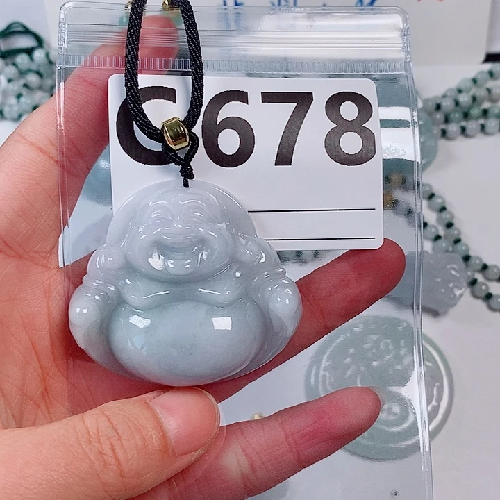 翡翠未镶嵌颈饰天然