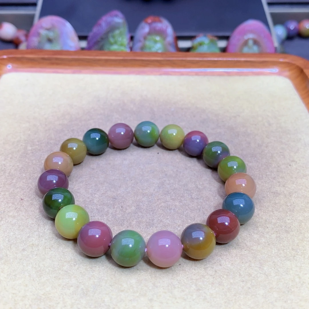 玛瑙未镶嵌手链盐源