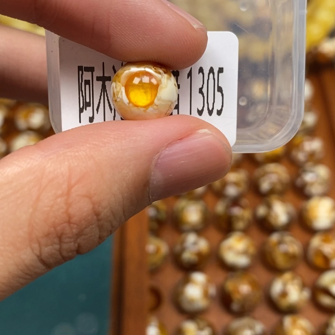 把件猴头核桃沁色圆珠老型1305
