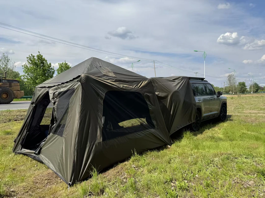 张飞户外专属车尾帐篷充气帐篷单链接片