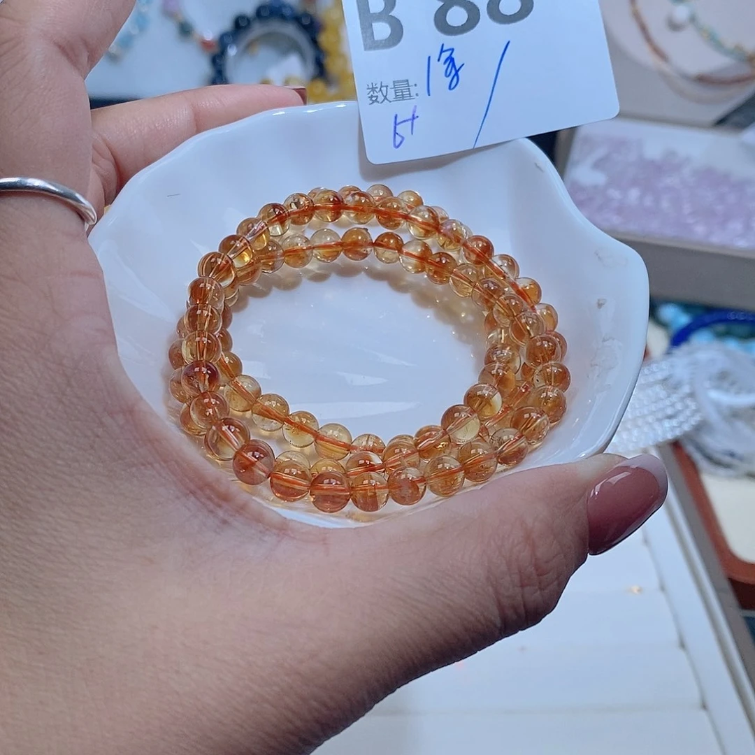 水晶珠宝半成品未镶嵌B88