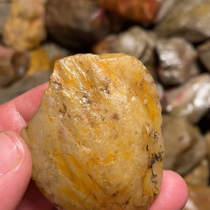 田黄石52克昌化田黄石