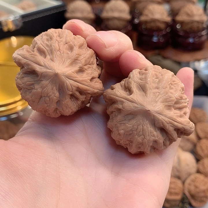 吊坠文玩核桃39 全品三角铁锤