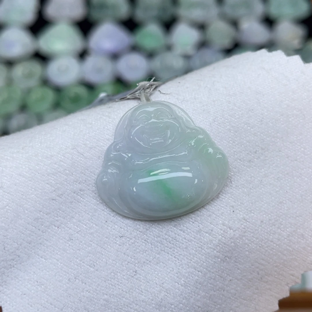 颈饰未镶嵌翡翠佛公