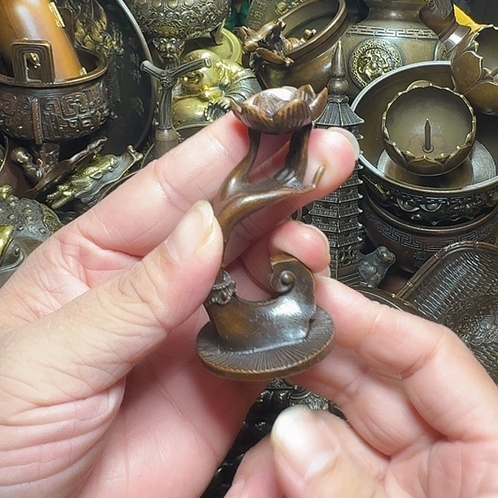 铜器摆件收收藏藏