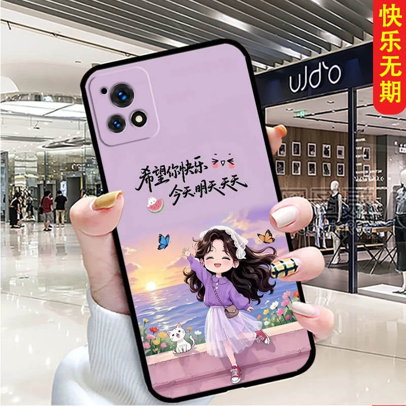 适用iQOOU3x手机壳全包边V2106A防摔硅胶软壳女新款卡通个性男u3x