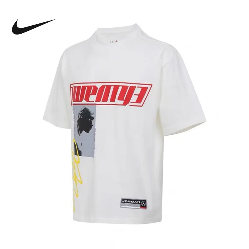 NIKE耐克【五】JORDAN运动休闲印花短袖HJ2367-133