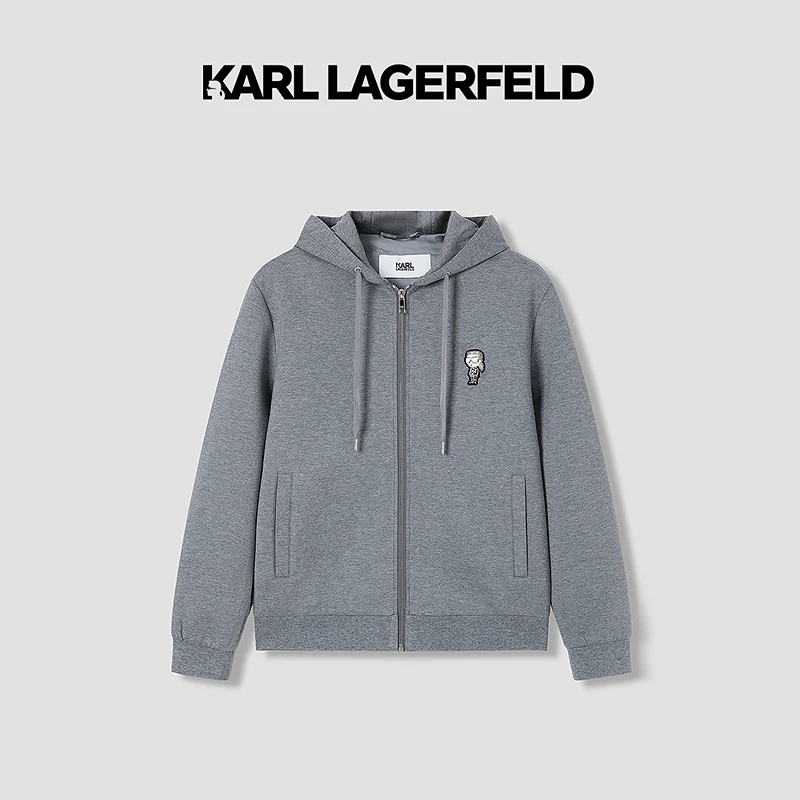 【臻享男装】KARL LAGERFELD卡尔拉格斐水钻运动衫1K1D50101378