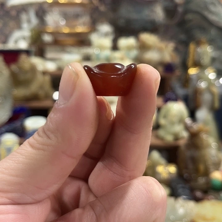 玛瑙/玉髓未镶嵌吊坠(不含链)摆件精品摆件精品