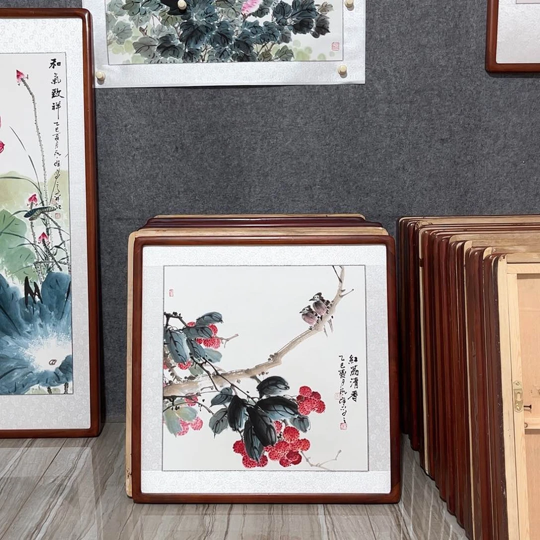 国画带框尺寸63×63