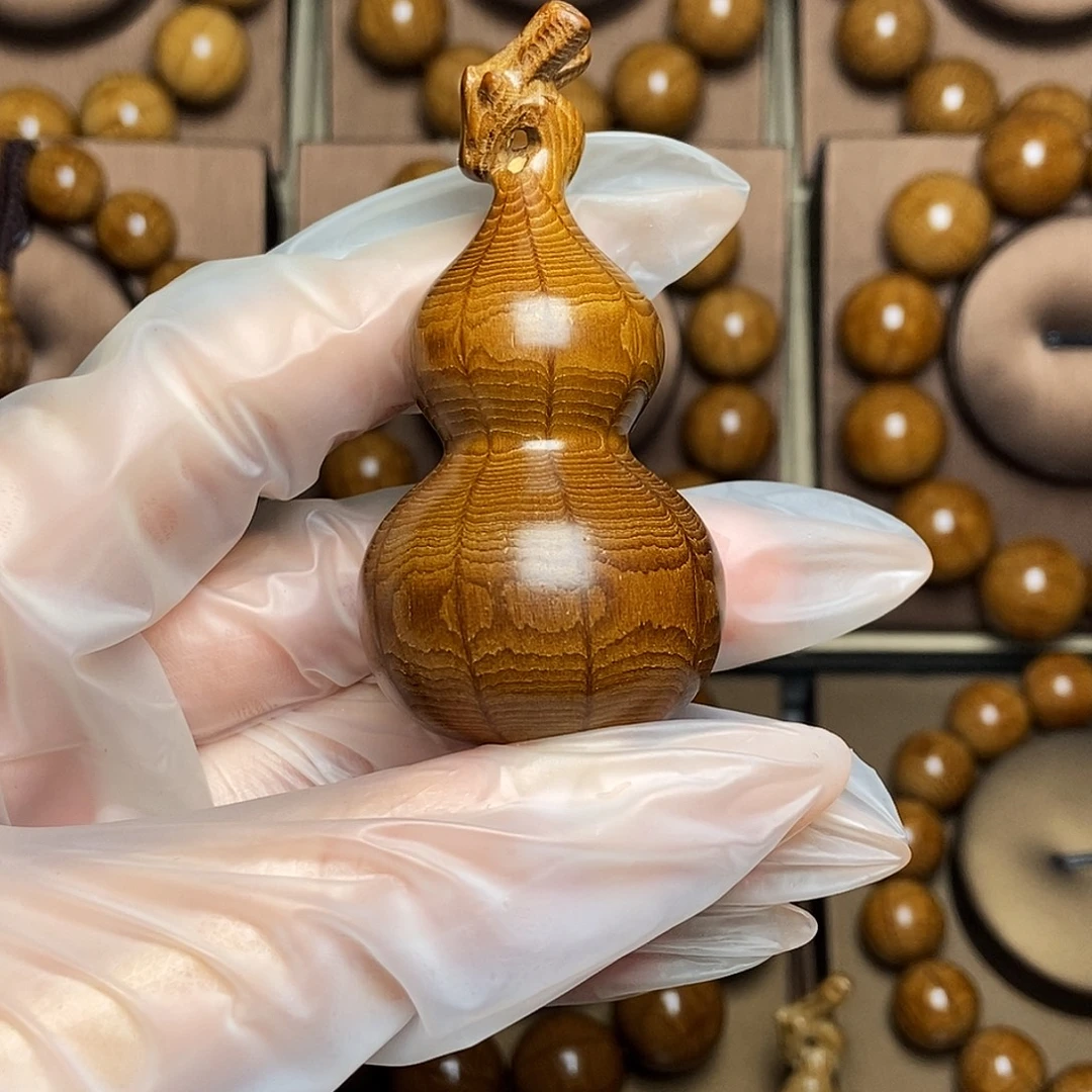 草***堂把件六道木九道小葫芦