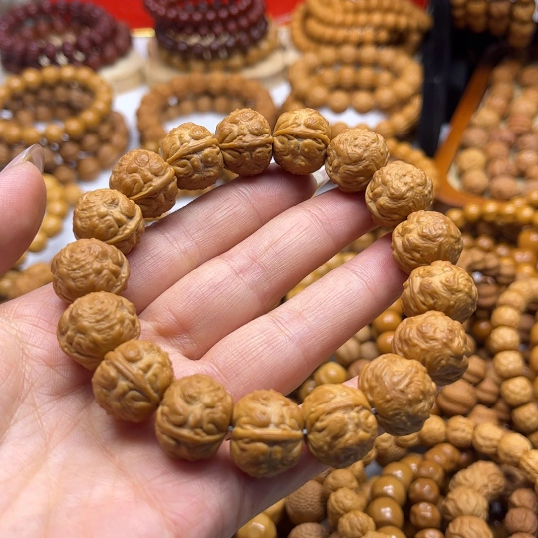 ****里手串猴头核桃大蟾忘猴头核桃手串全品