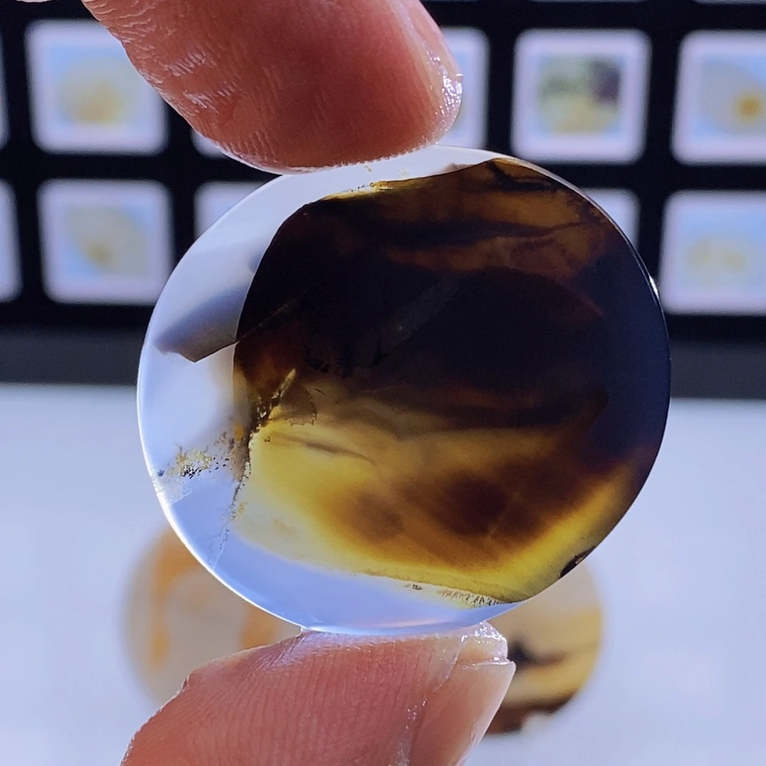 玛瑙/玉髓未镶嵌吊坠(不含链)1011