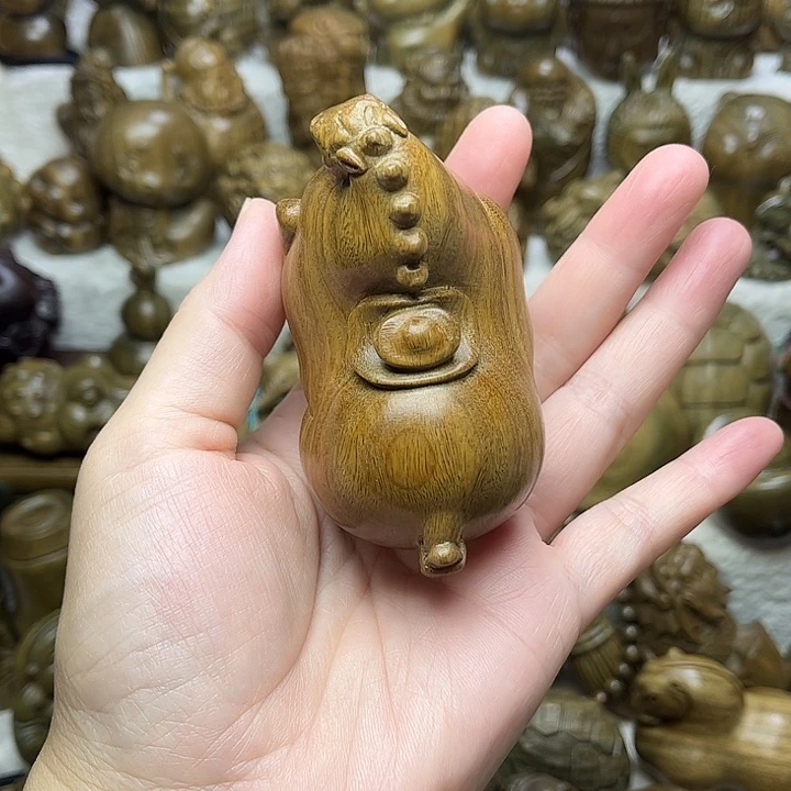 维腊木（绿檀）牛*筋大马上有钱