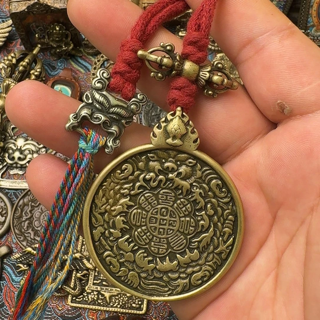 蜉***~藏式风格九宫八卦牌