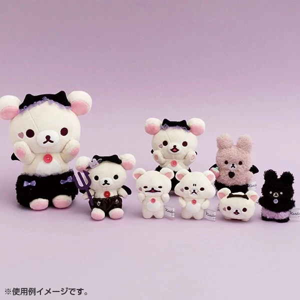 【轻松熊小恶魔系列】日版正品现货包邮可爱毛绒玩具熊哥熊妹粉兔子