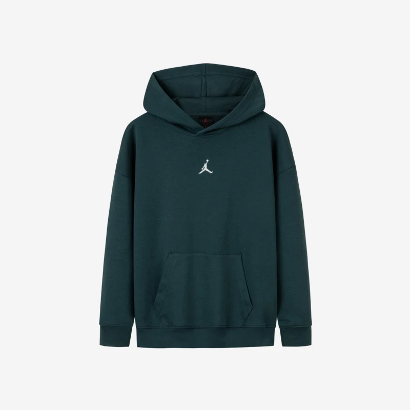 AIR JORDAN儿童童装秋季新款套头袋鼠口袋连帽卫衣D299