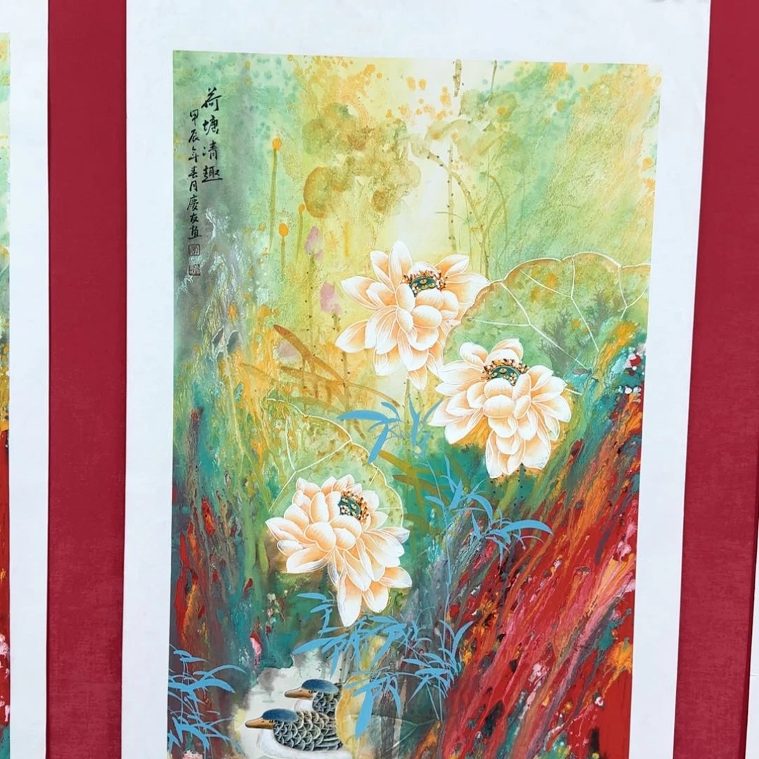 国画李庆友老师精品国画